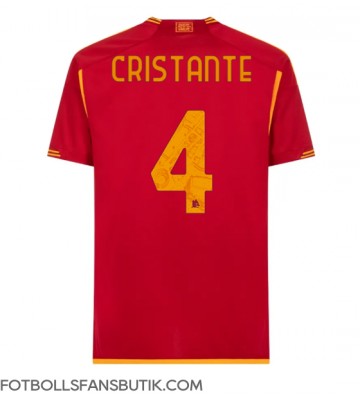 AS Roma Bryan Cristante #4 Replika Hemmatröja 2023-24 Kortärmad